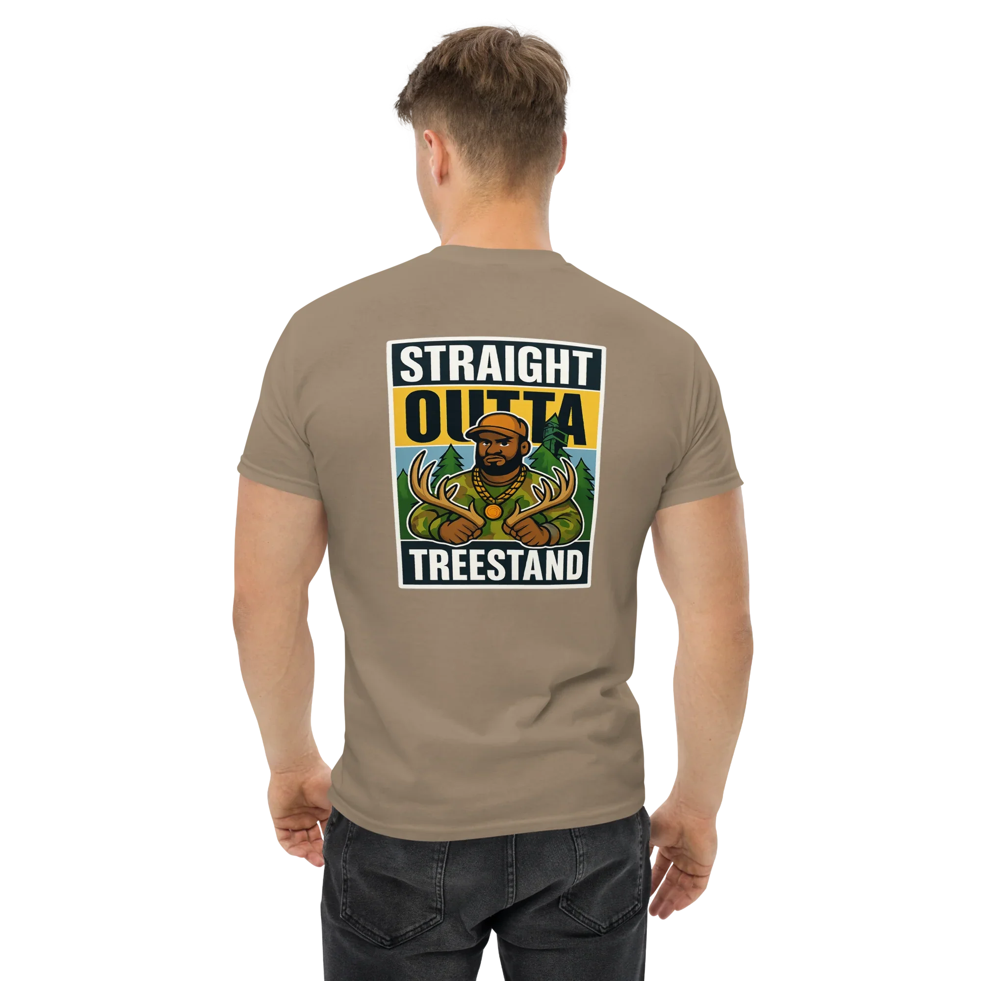 Hunter Humor Straight Outta Treestand T-Shirt