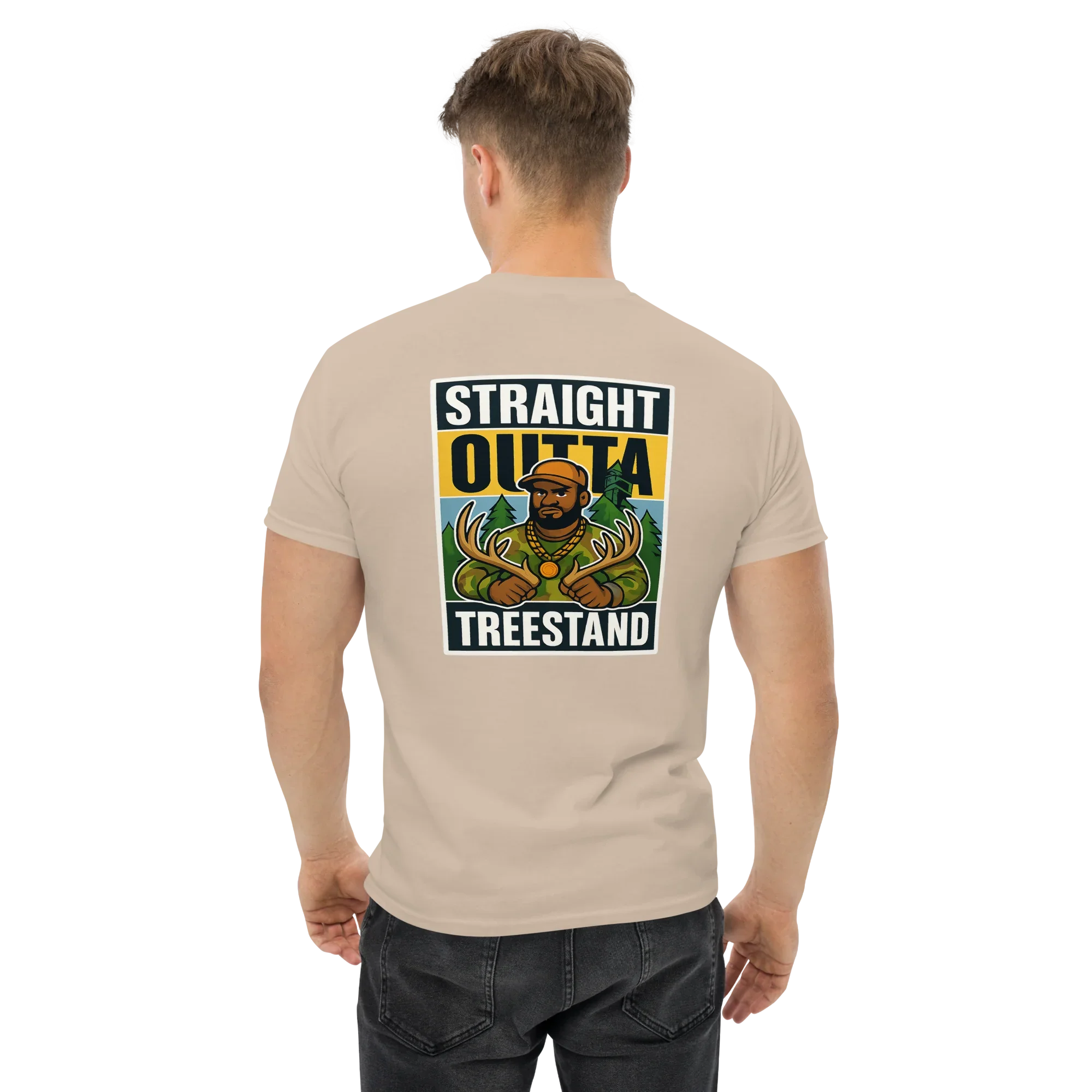 Hunter Humor Straight Outta Treestand T-Shirt